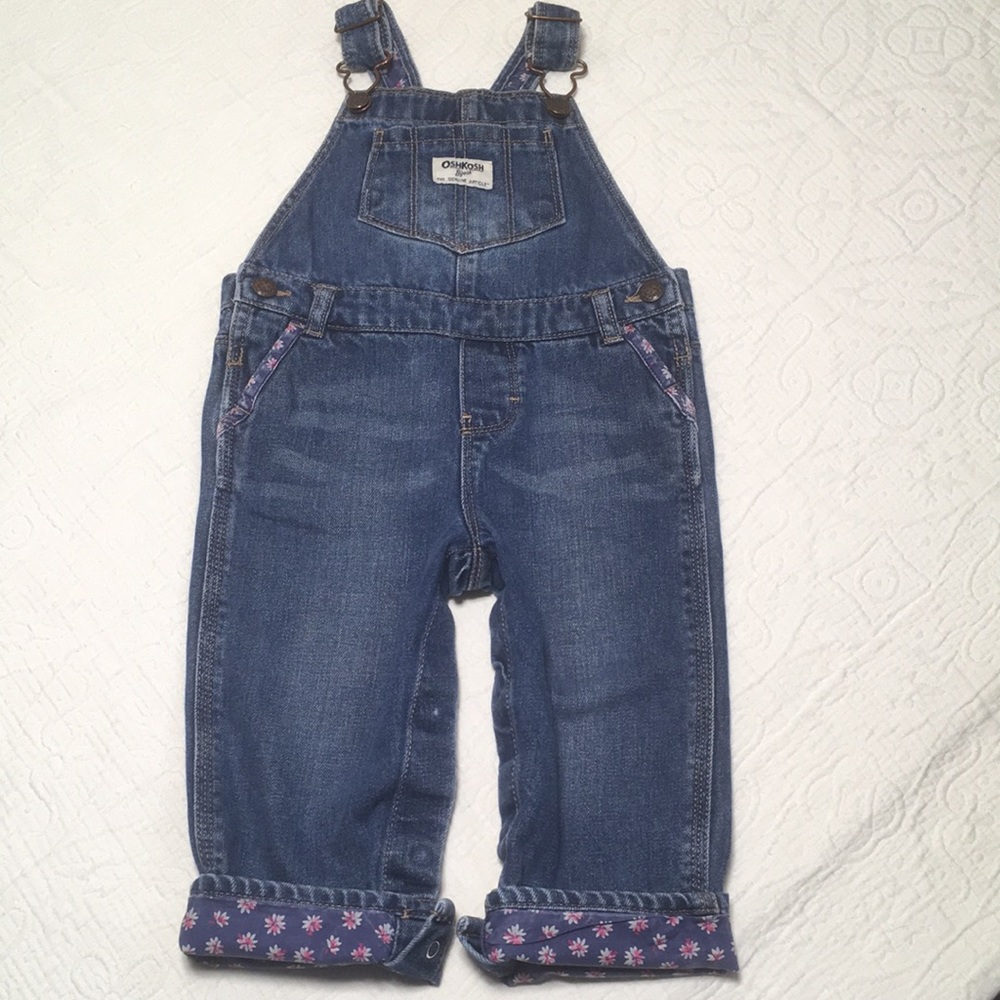 18m (3/$20) Denim Overalls by OshKosh B’gosh